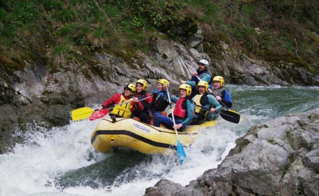 rafting a Csernán